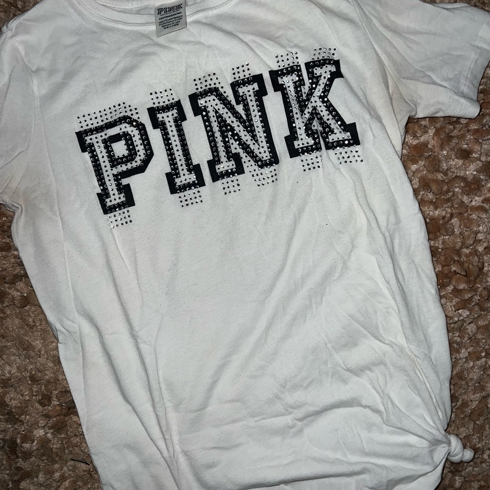 PINK Bling top (M)